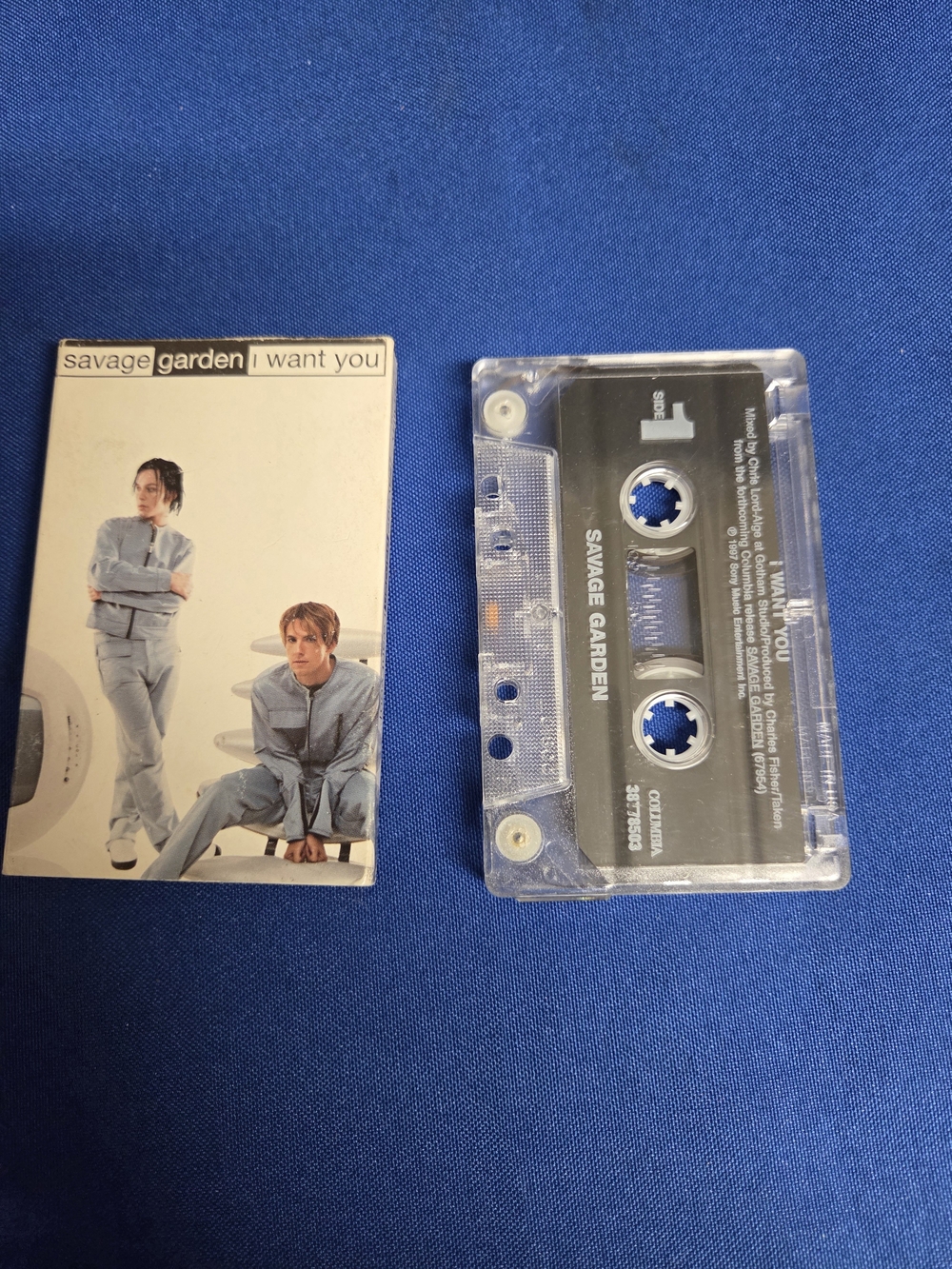 Savage Garden I Want You Cassette 1997 Columbia Single Pop Rock